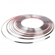 Rola Ornament autoadeziv, 12mm x 15m, culoare Crom SILVER - Img 2