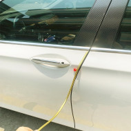 Rola Ornament autoadeziv, 4mm x 15m, culoare Crom GOLD - Img 2