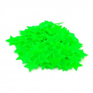Set 100 stelute decorative Fluorescente care absorb lumina si stralucesc in intuneric - Img 3