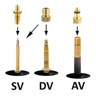 Set 24 piese, diuze, adaptoare si ace pentru pompa sau compresor, AVX-AG414C - Img 3