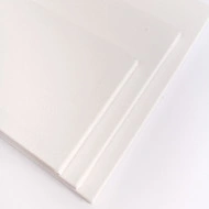 Set 3 sasiuri din lemn cu panza CANVAS pentru pictura, culoare Alb Mat, Marca AVEX - Img 2
