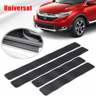 Set 4 bucati protectie praguri Carbon 3D Universal culoare neagra - Img 1
