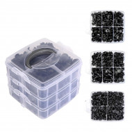 Set 625 clipsuri auto universale pentru montaj cu extractor inclus - Img 4