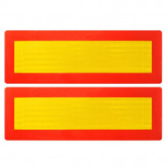 Set placute reflectorizante pentru camioane "VEHICUL LUNG"