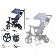 Tricicleta pentru copii Premium TRIKE FIX LITE - ALBASTRU - Img 3