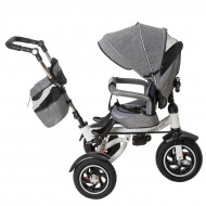 Tricicleta si Carucior pentru copii Premium TRIKE FIX V3 culoare Gri - Img 3