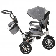 Tricicleta si Carucior pentru copii Premium TRIKE FIX V3 culoare Gri - Img 3