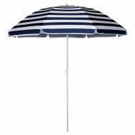 Umbrela de Plaja sau Gradina, in doua culori, model XL cu deschidere de pana la 160 cm - Img 1