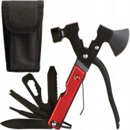 Unealta de supravietuire 17-in-1, model "Red Axe Multi-tool" pentru camping, calatorii, offroad, ATV, SSV, model AVX-WT-MT-PRO-5 - Img 3