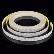 2 x Sticker Reflectorizant "OUTLINE DECO", culoare ARGINTIU, dimensiune 1cm x 8m - Img 2