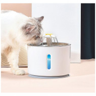 Adapator automat electric pentru caini si pisici, model Fountain, capacitate 2,4l, alimentare 5V, 1,5W - Img 1