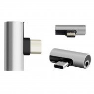 Adaptor Audio pentru telefonul mobil, de la USB-C la MiniJack 3,5mm, AVX-AK291E - Img 2