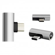 Adaptor Audio pentru telefonul mobil, de la USB-C la MiniJack 3,5mm, AVX-AK291E - Img 2