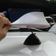 Antena auto activa AM - FM tip "SHARK TAIL" culoare ALBASTRU - Img 6