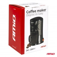 Cafetiera auto pentru TIR, Camion, Autocar, alimentare 24V, putere 250W, volum 150ml - Img 6