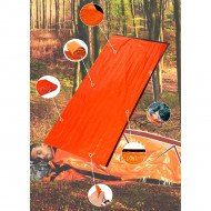 Cort de salvare pliabil, termic (NRC) pentru turism, alpinism, dimensiune 210 x 90 cm - Img 2