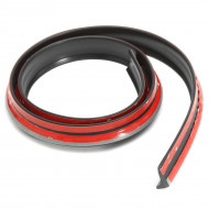 Eleron din cauciuc tip M NEGRU 1,5m x 3.5cm - Img 3
