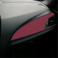 Folie Auto Colantare Trimuri, Model Catifea Bordeaux, 100 x 45cm - Img 1