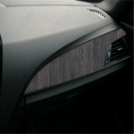 Folie Auto Colantare Trimuri, Model Stejar Gri Inchis, 100 x 45cm - Img 1