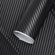 Folie colantare auto Carbon 3D - Negru (3m x 1,27m) - Img 1