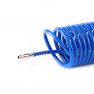 Furtun spiralat pentru aer comprimat din PE, 5 x 8mm, lungime 10m, PT-04 - Img 3