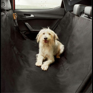 Husa Auto pentru transport Caine sau Pisica, 142 x 142 cm, culoare neagra - Img 1