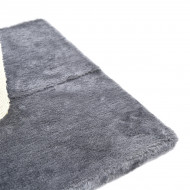 Jucarie interactiva pentru pisici, model stalp cu ciucur, 100cm, culoare bej - Img 4