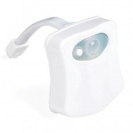 Lampa LED pentru toaleta cu senzor de miscare, iluminare in 8 culori - Img 2