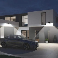 Lampa Solara LED, reglabila, model TRIO, cu senzor crepuscular si senzor de miscare - Img 3