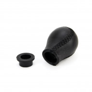 Nuca schimbator de viteza din piele, cusatura neagra - 01755 - Img 2