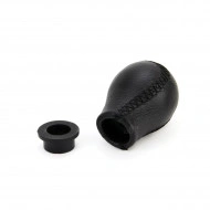 Nuca schimbator de viteza din piele, cusatura neagra - 01755 - Img 2