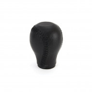 Nuca schimbator de viteza din piele, cusatura neagra - 01755 - Img 1