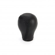Nuca schimbator de viteza din piele, cusatura neagra - 01755