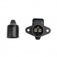 Priza remorca din plastic cu 3 pini - Img 2