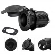 Priza suplimentara impermeabila pentru vehicule Off Road, ATV, SSV, tensiune 12V - 24V