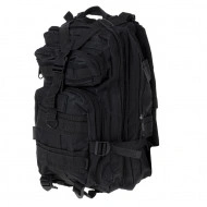 Rucsac Tactic Militar, culoare NEGRU, capacitate 25l - Img 3