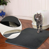 Saltea igienica pentru pisici 40 x 50 cm culoare gri AG350B - Img 1