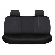 Set 11 huse scaun auto UNIVERSALE din piele ecologica NEGRU AG338E - Img 4