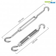 Set montaj Umbrar de Gradina din INOX GB508, 9 piese - Img 5