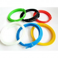 Set protectie jante, calitate Premium, 4 inele din plastic, culoare ALB - Img 3