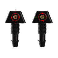 Set Universal cu 2 diuze spalare parbriz + furtunuri si accesorii de montaj - Img 3