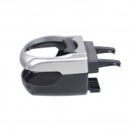 Suport auto universal pentru pahare, montaj in grila de ventilatie, culoare argintiu, DH-04 - Img 4