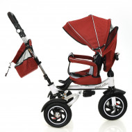 Tricicleta si Carucior pentru copii Premium TRIKE FIX V3 culoare Rosie - Img 3