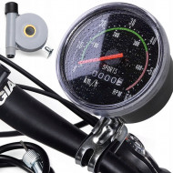 Vitezometru mecanic, "Kilometraj RETRO" waterproof pentru bicicleta - Img 1