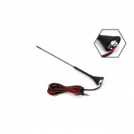 Antena radio auto universala 40cm cu amplificator ANT08 - Img 2