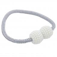 Bratara magnetica de prindere perdele/draperii, model PEARLS - Img 2