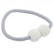 Bratara magnetica de prindere perdele/draperii, model PEARLS - Img 2