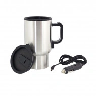 Cana termica din otel cu functie de incalzire, 12V, 400ml - Img 4