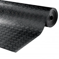 Covor Antiderapant din Cauciuc, Linoleum din Cauciuc pentru Protectie Podea Auto - model DIAMOND - Img 1