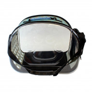 Geanta de Transport pentru Caine sau Pisica ALBASTRU - TRANSPARENT AG644M - Img 3